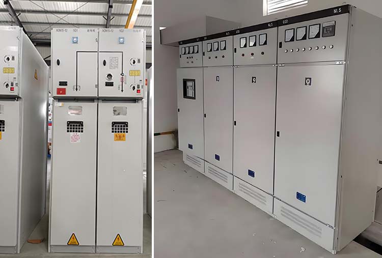 High voltage distribution cabinet